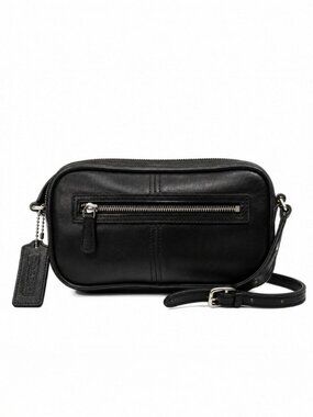 Vintage Coach 9589 Black Legacy West Mini Camera Crossbody Bag